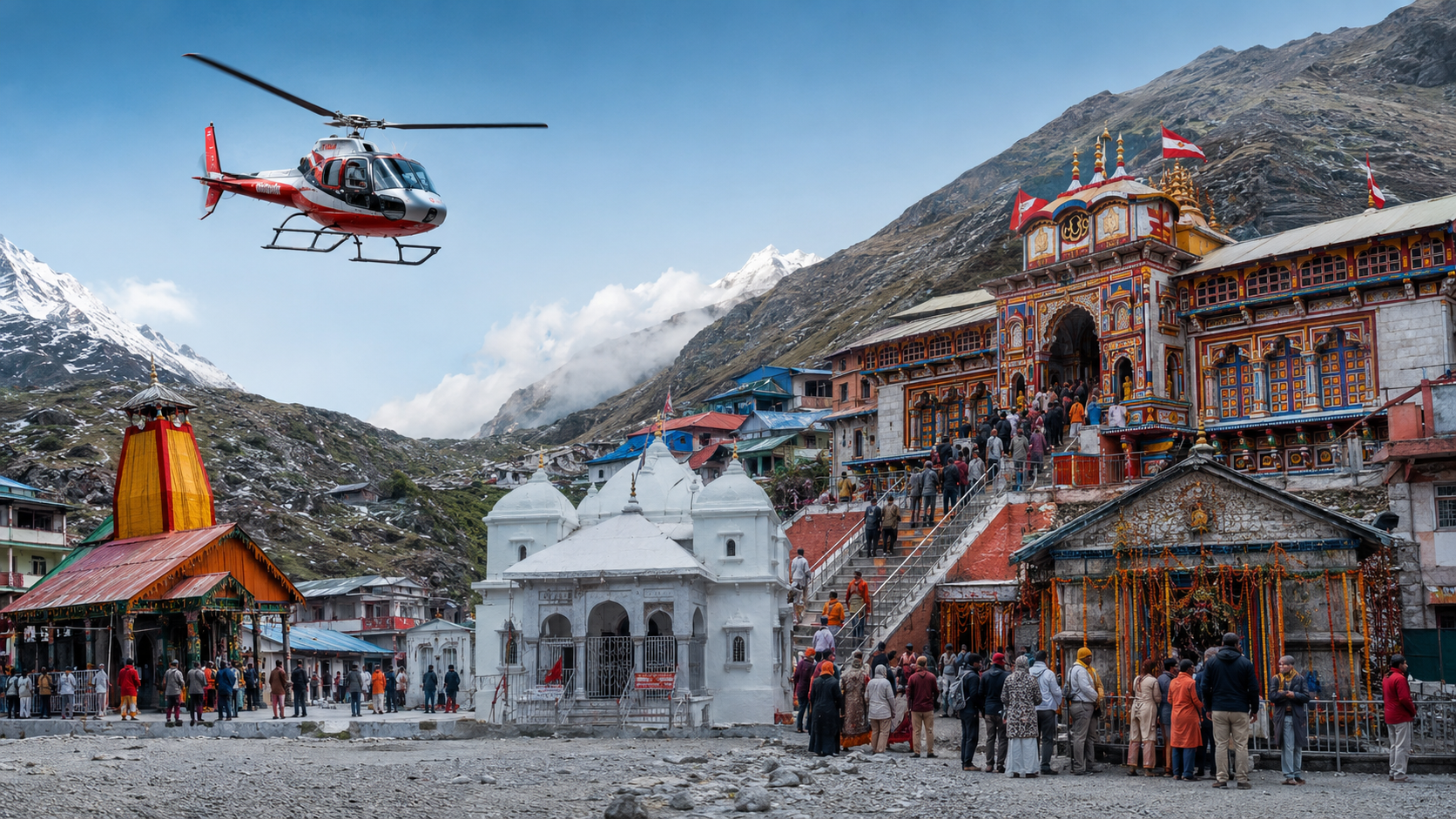 Chardham Yatra Package 2027 by Helicopter From Dehradun