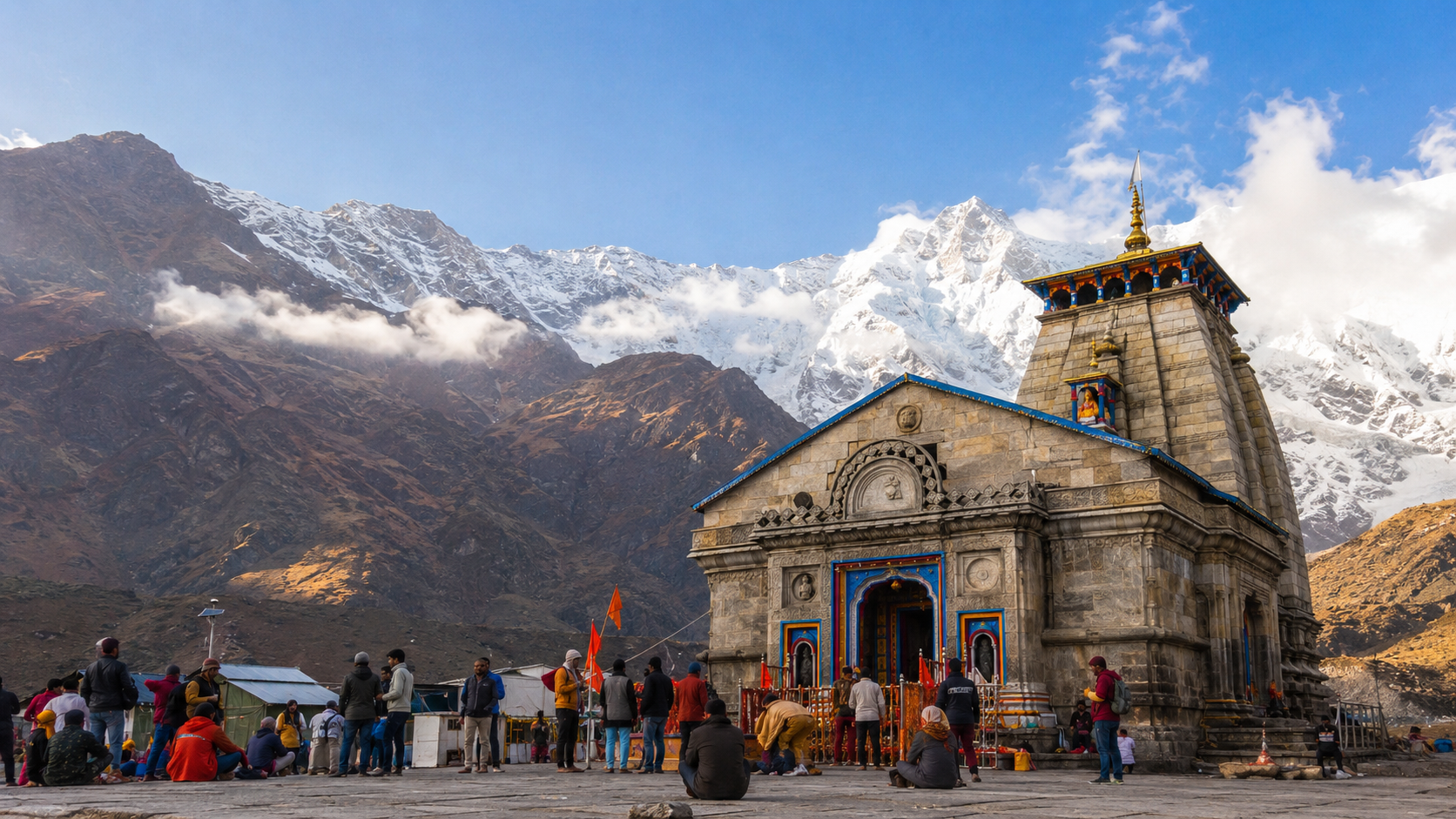 Do Dham Kedarnath Badrinath Yatra From Delhi